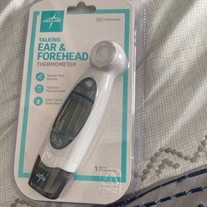 Talking Ear and Forehead Thermometer